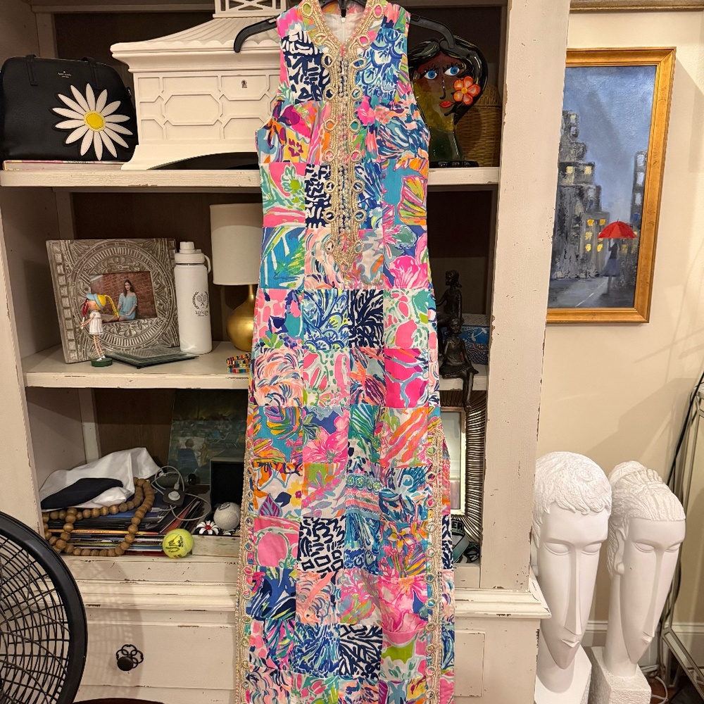 Lilly Pulitzer sz 00 Alexa maxi shfit rare and hard to find - Picture 4 of 6